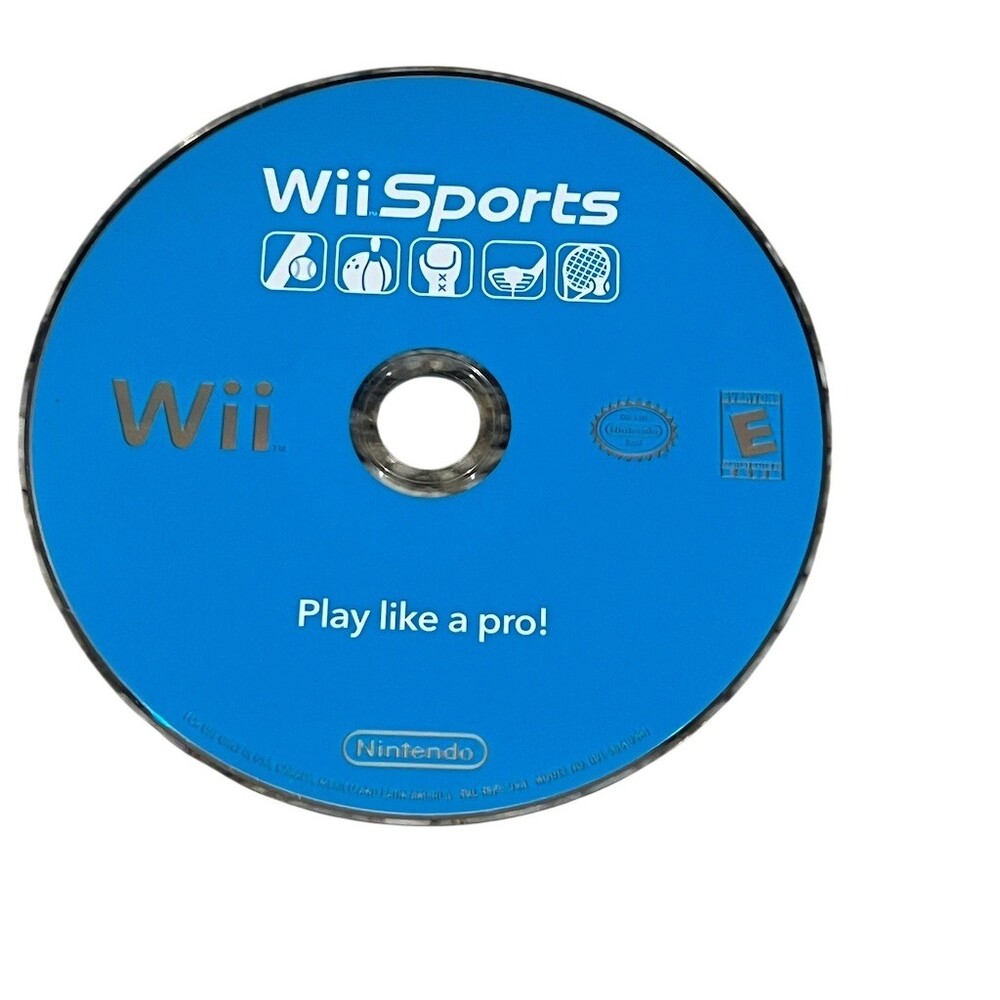 Nintendo Wii Sports Wii Game 2006 Blue Disc Only Multiplayer Motion